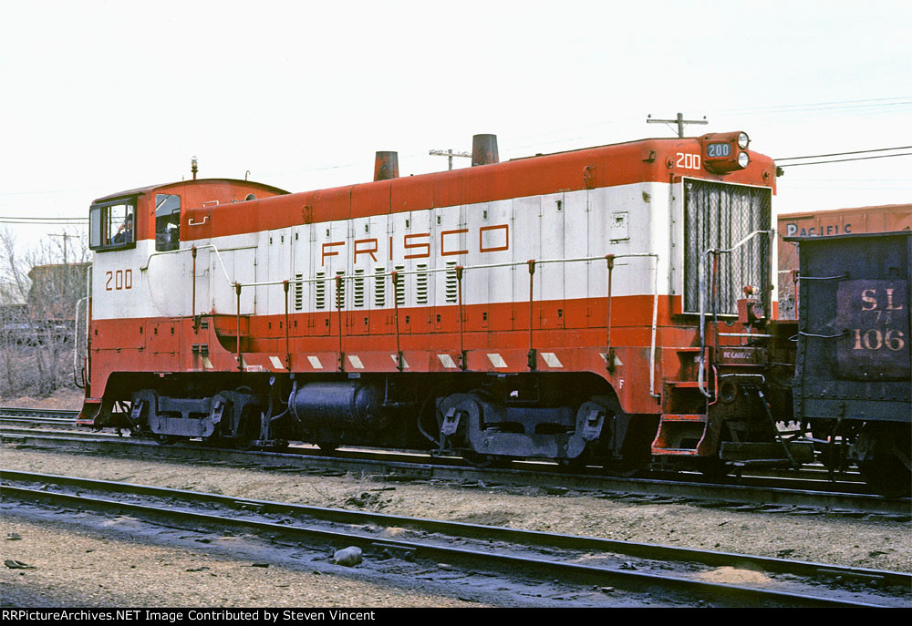 Frisco Baldwin repowered by EMD SLSF #200